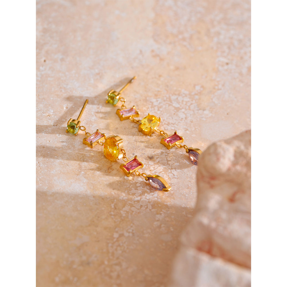 Candy Pop Gemstone Earrings