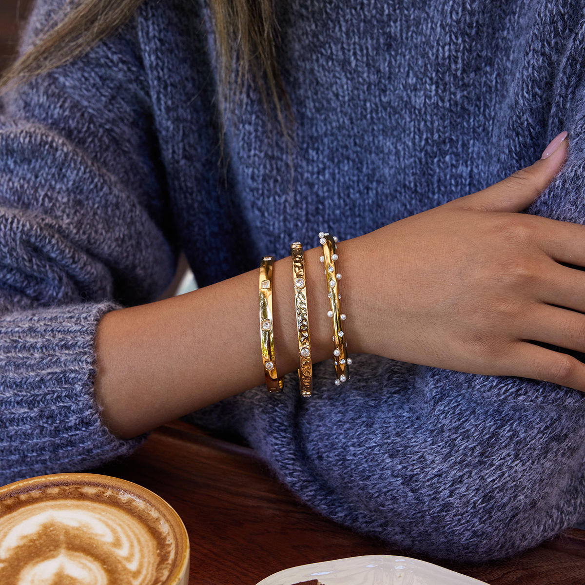 Hammered Bracelet