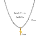 Bolt Chain Necklace
