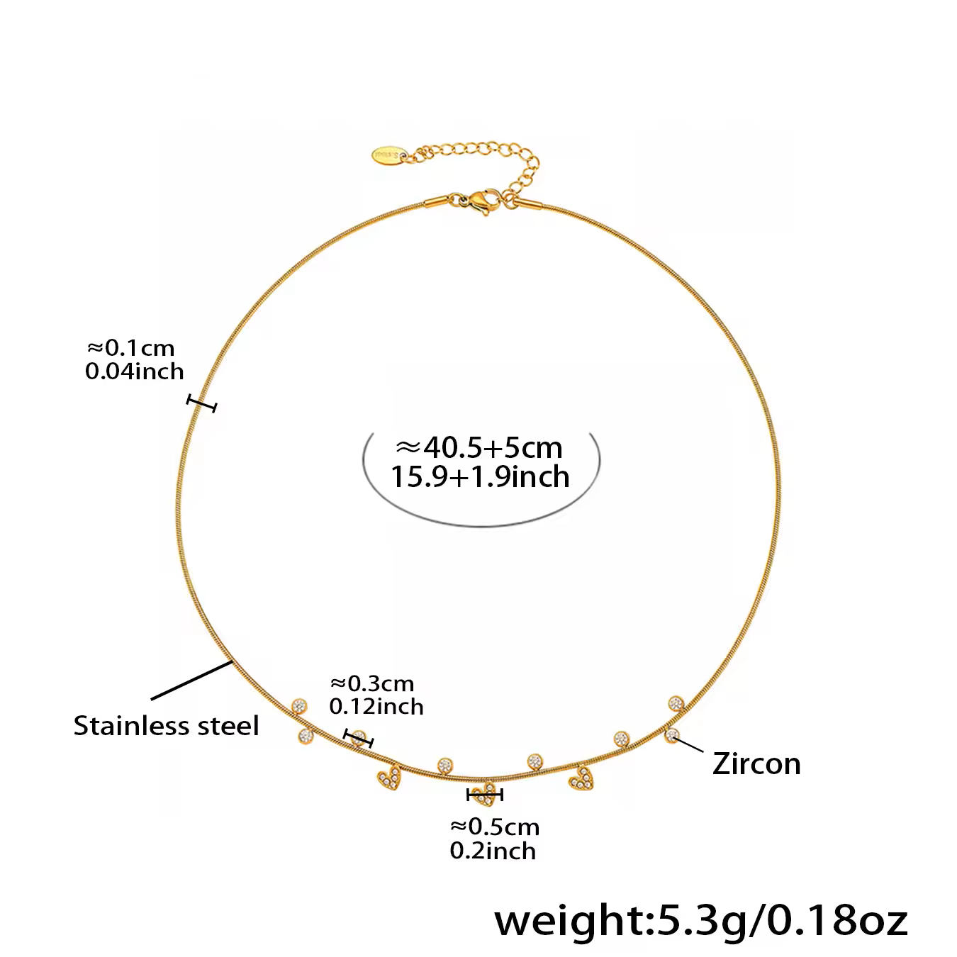 Dainty Heart Necklace