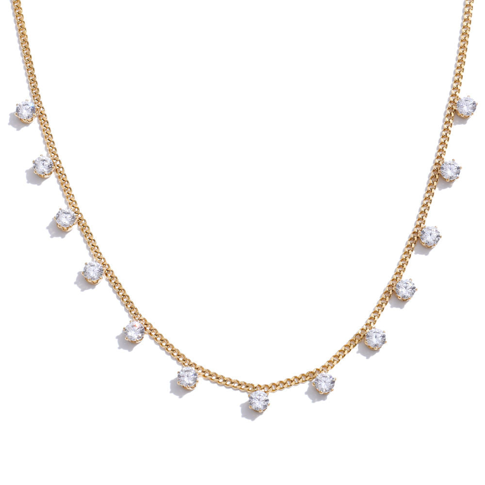 Diamond Drip Necklace