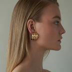 Ava Dome Earrings