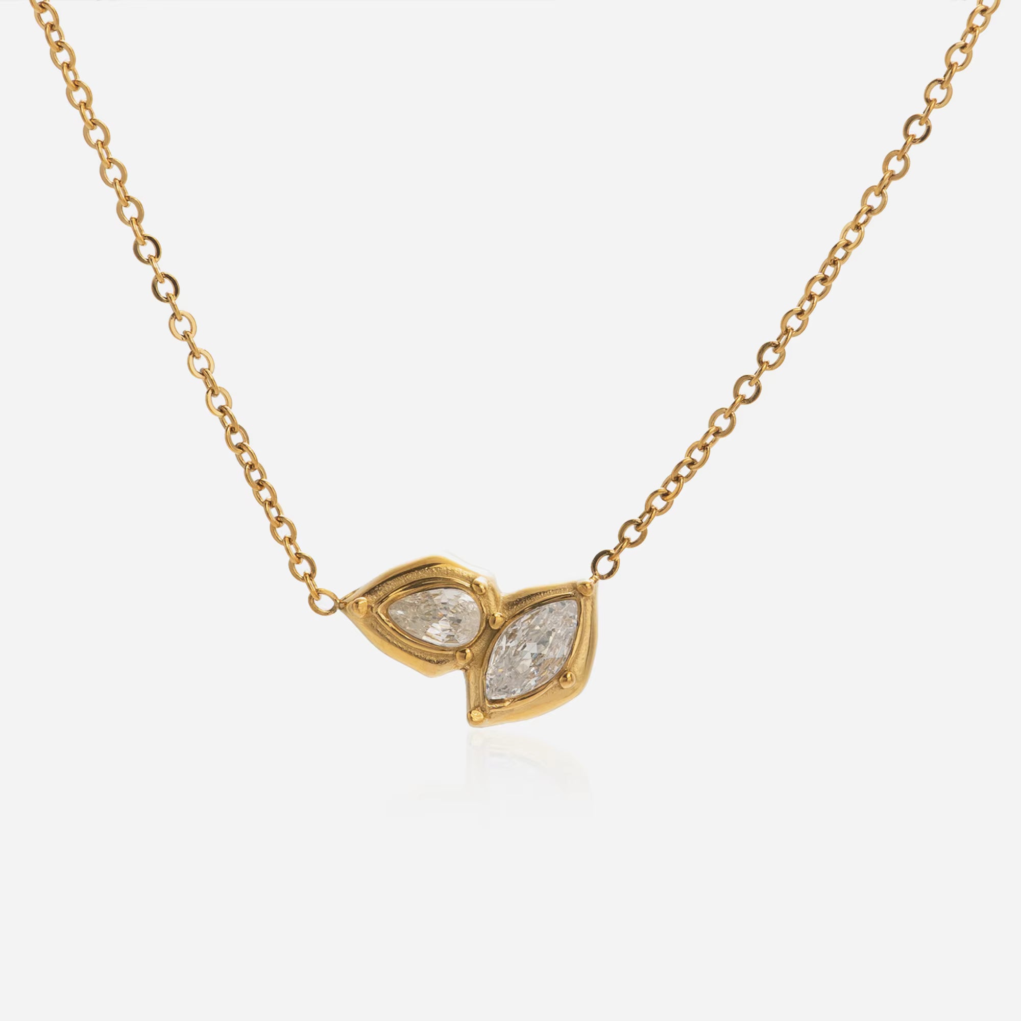 Golden Leaf Necklace
