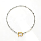 Dual-Tone Chunky Necklace