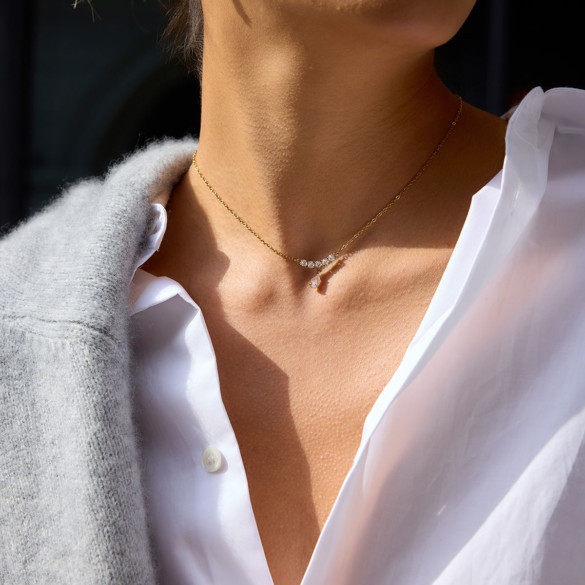 Delicate Drop Necklace