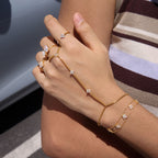 Crystal Bloom Hand Chain