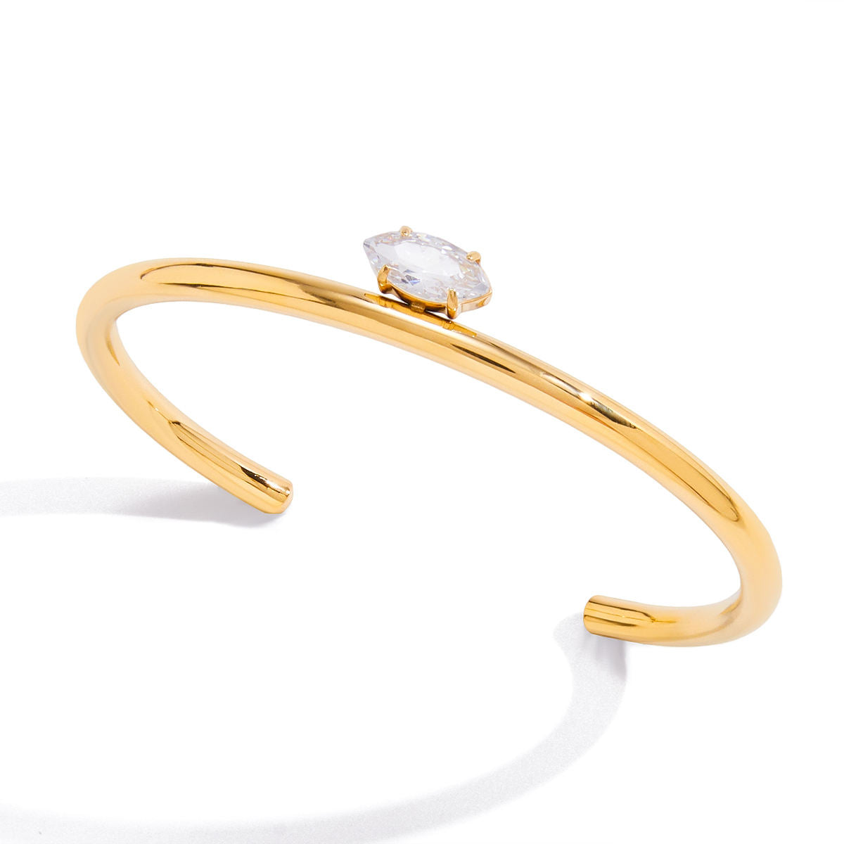 Luna Solitaire Cuff