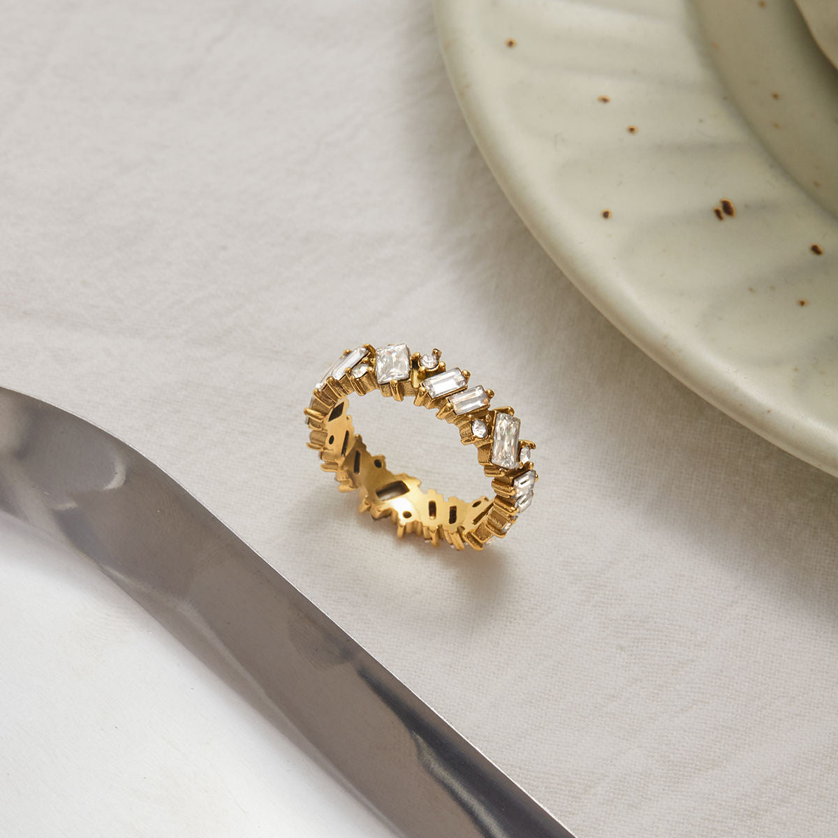 Luxe Crystal Ring