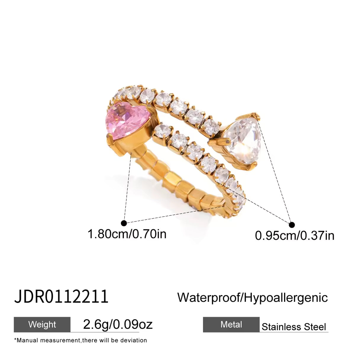 Blush Kiss Ring
