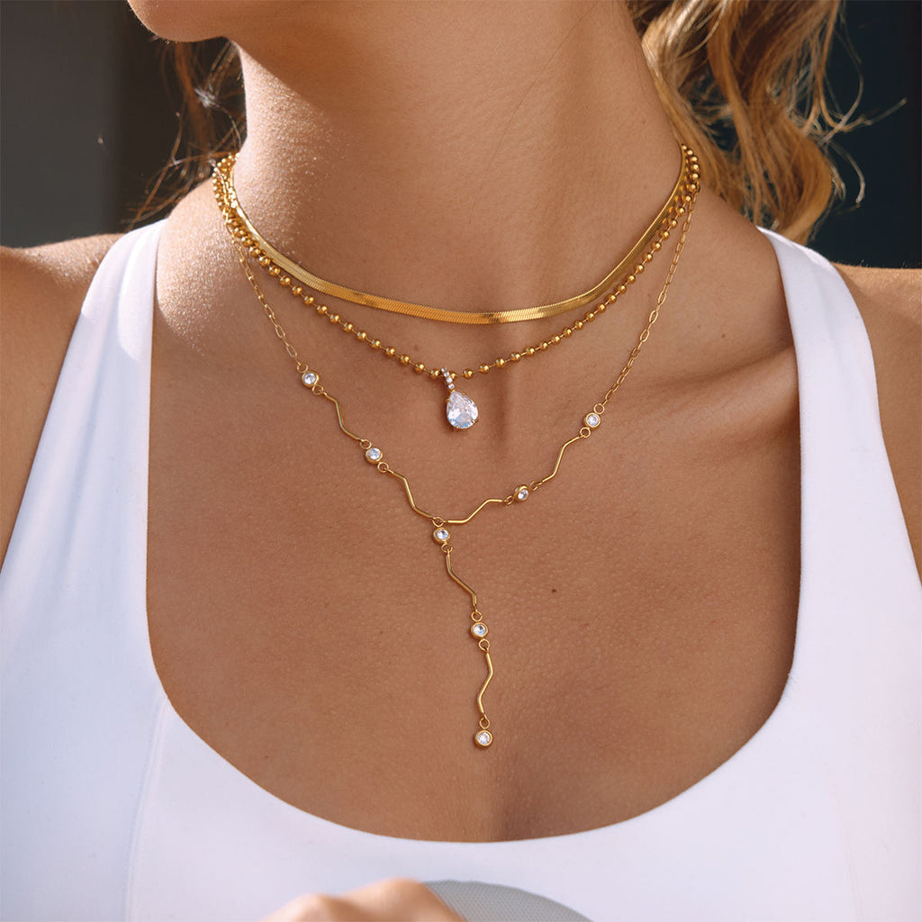 Crystal Flow Necklace