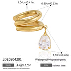 Luna Drop Ear Cuff