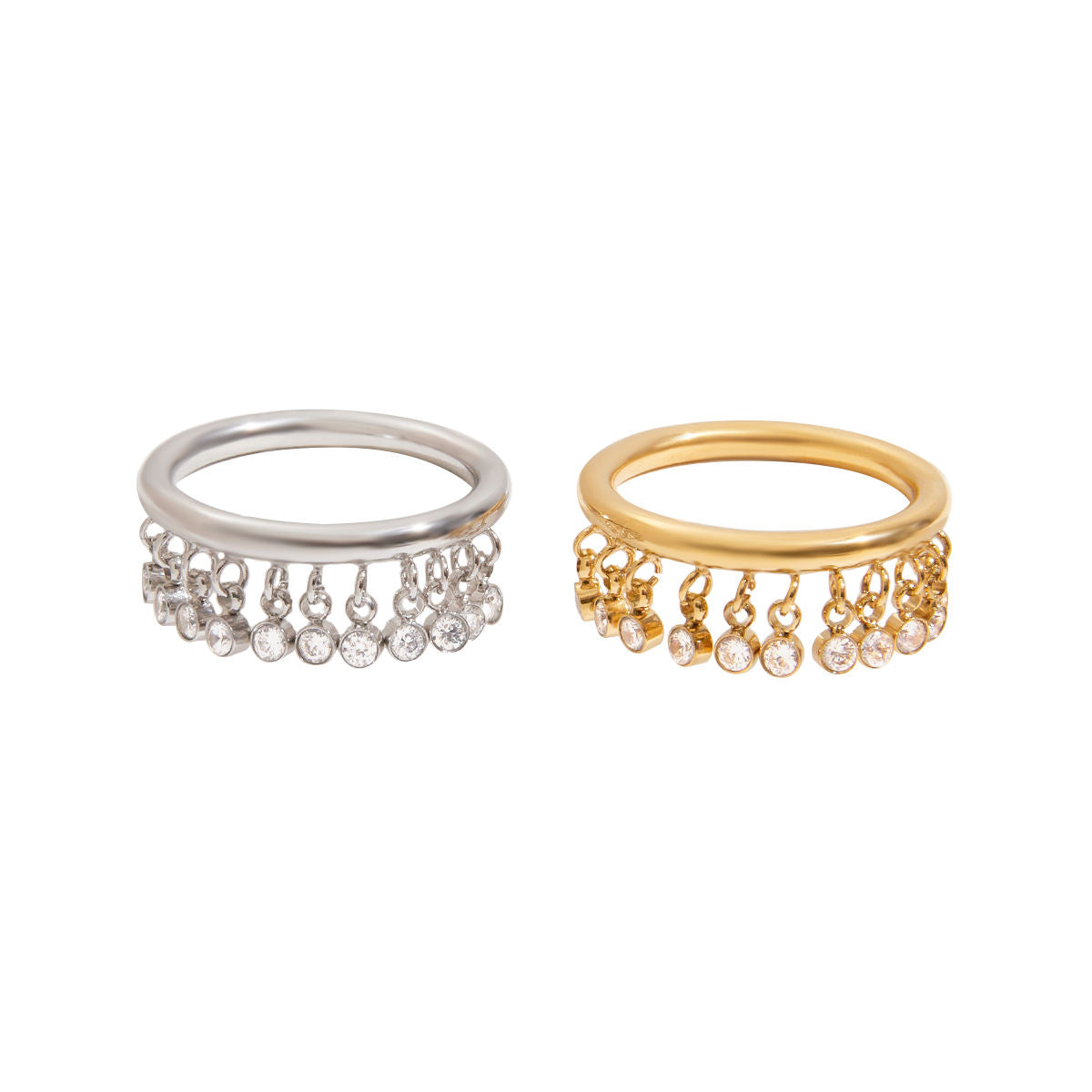 Charm Dangle Ring