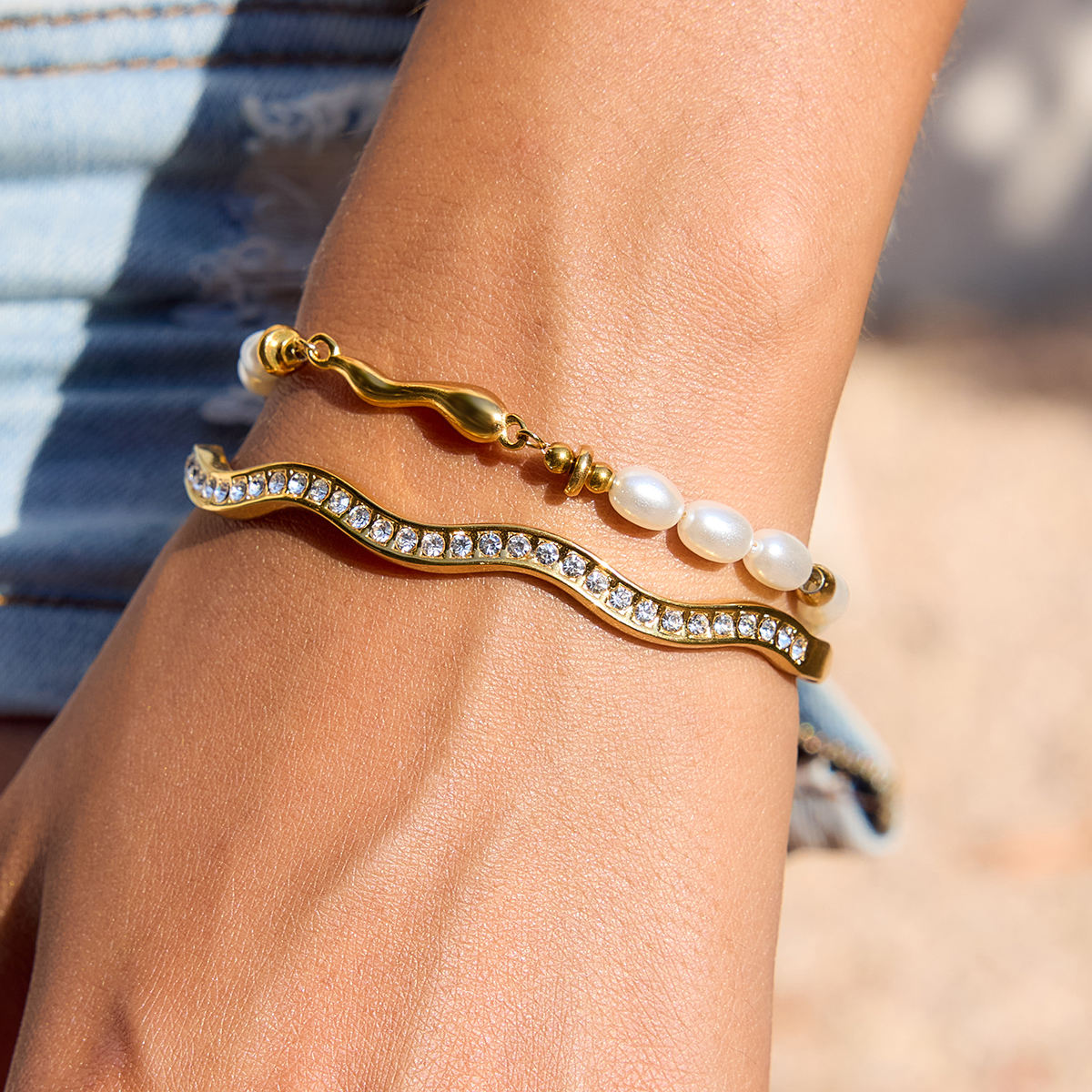 Serene Wave Bracelet