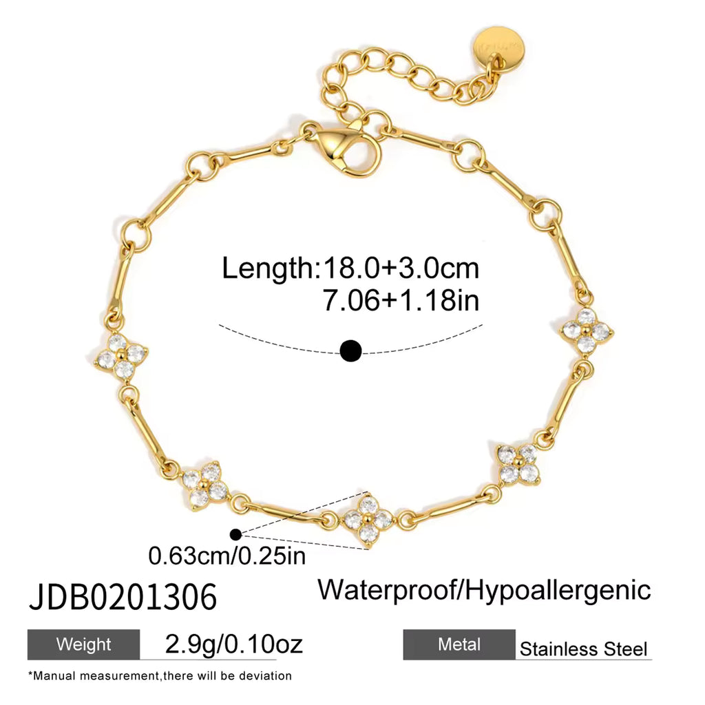 Clover Bloom Bracelet