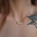 Golden Leaf Necklace
