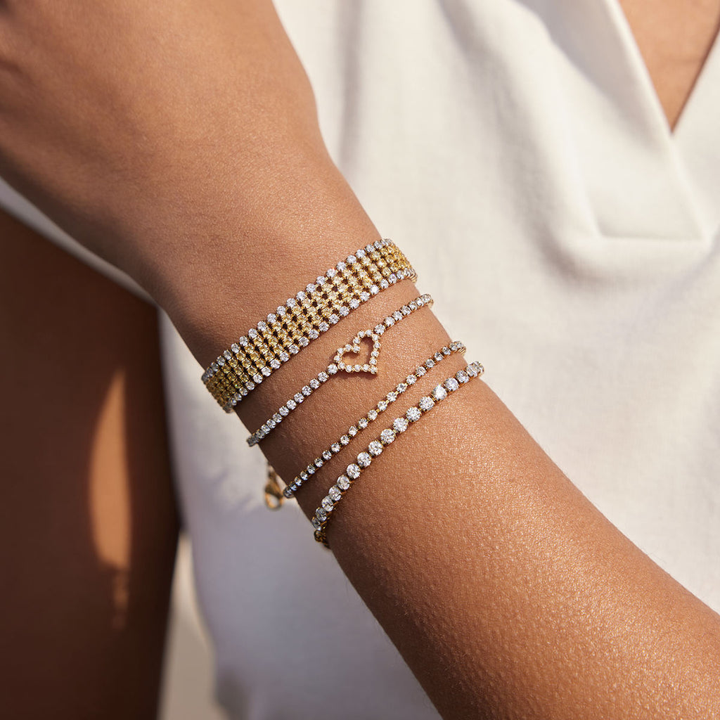 Amora Tennis Bracelet