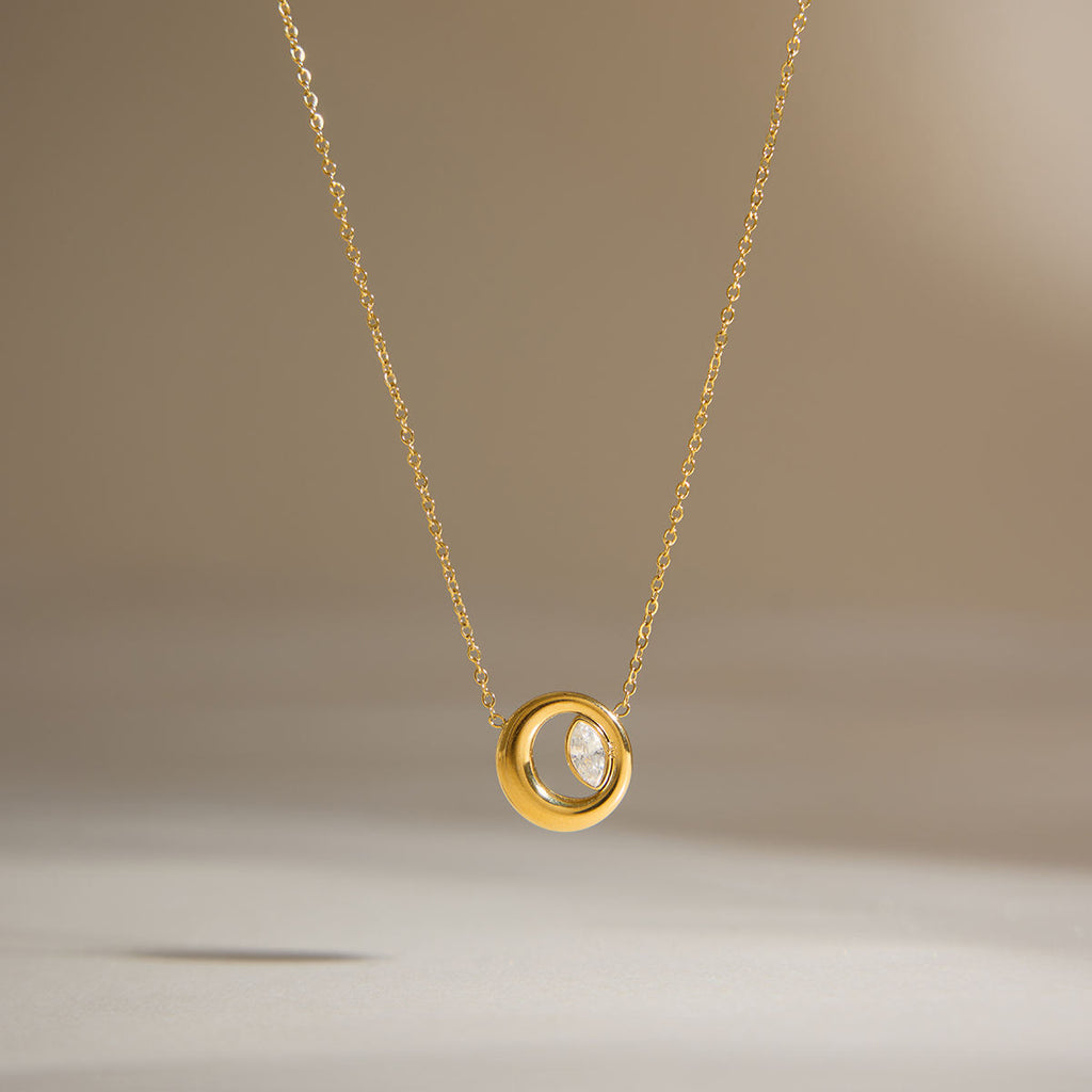 Orbit Crystal Necklace