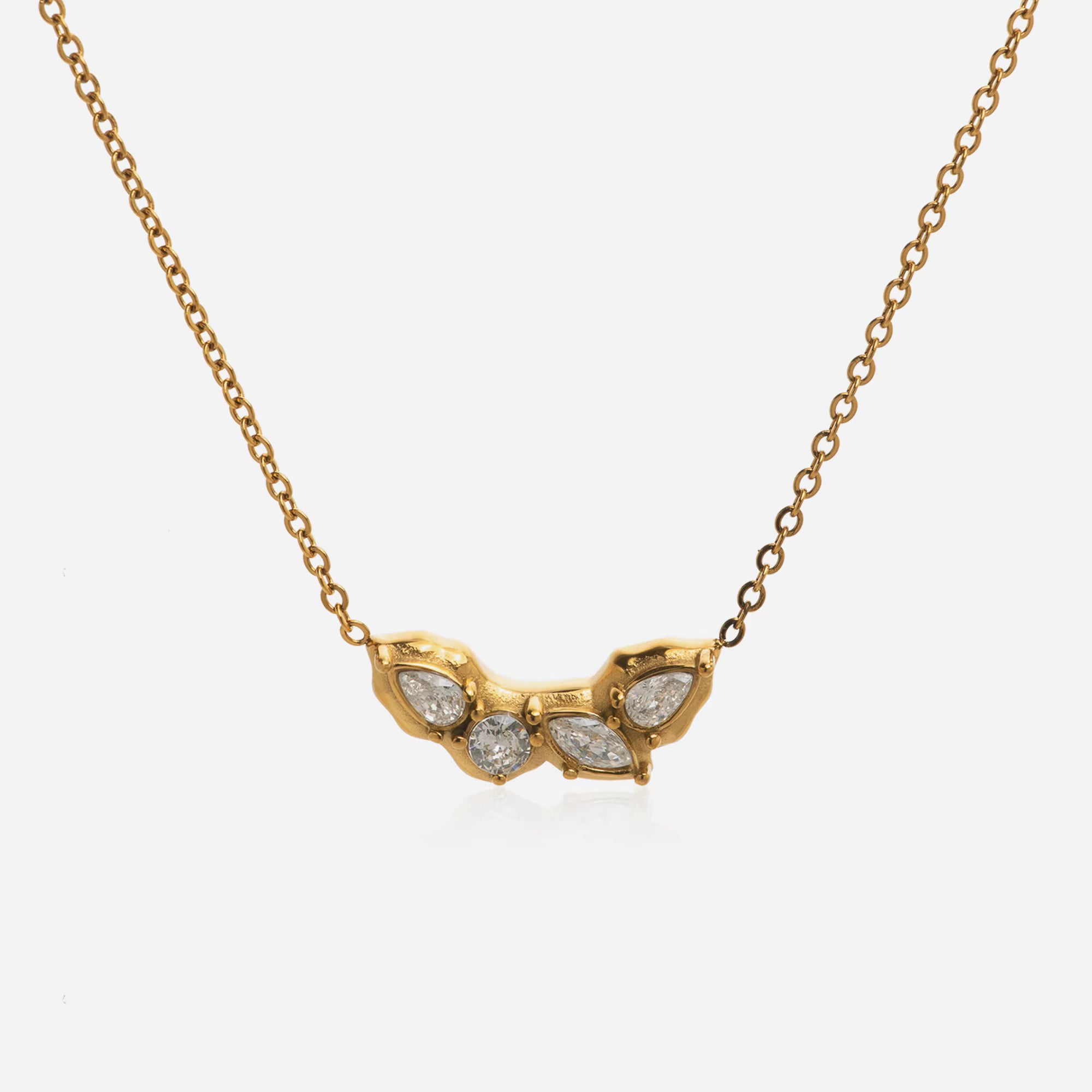 Golden Leaf Necklace