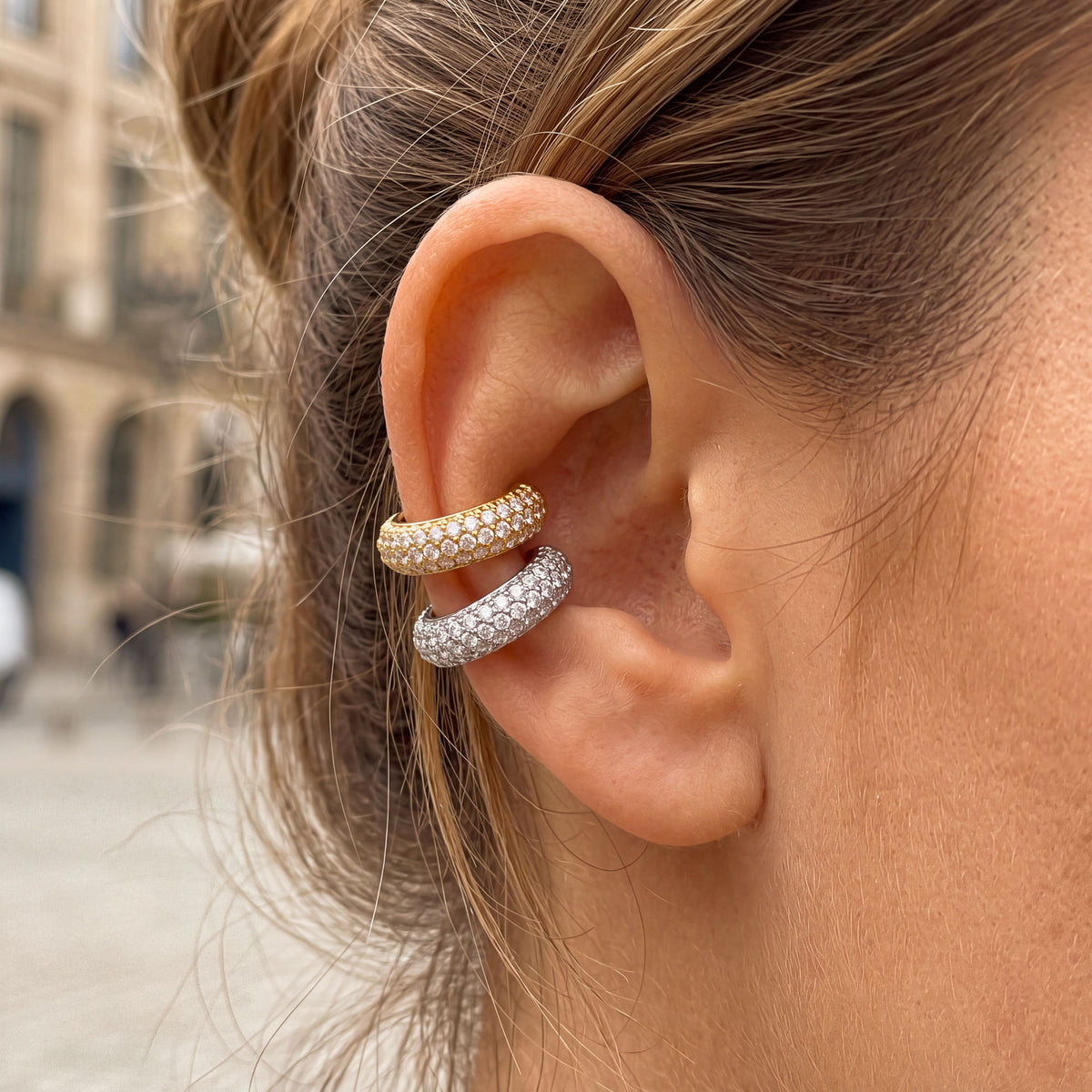 Rainbow Ear Cuff