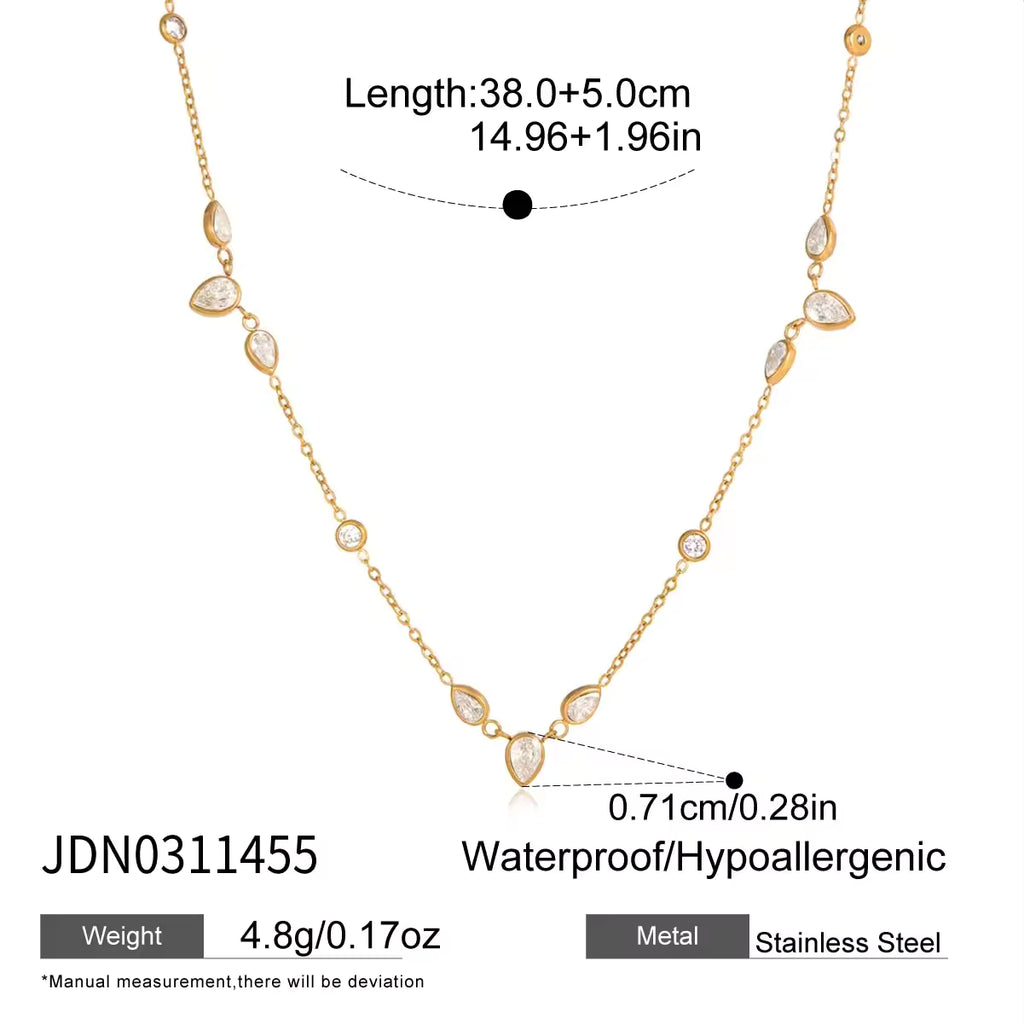 Tira Drop Necklace