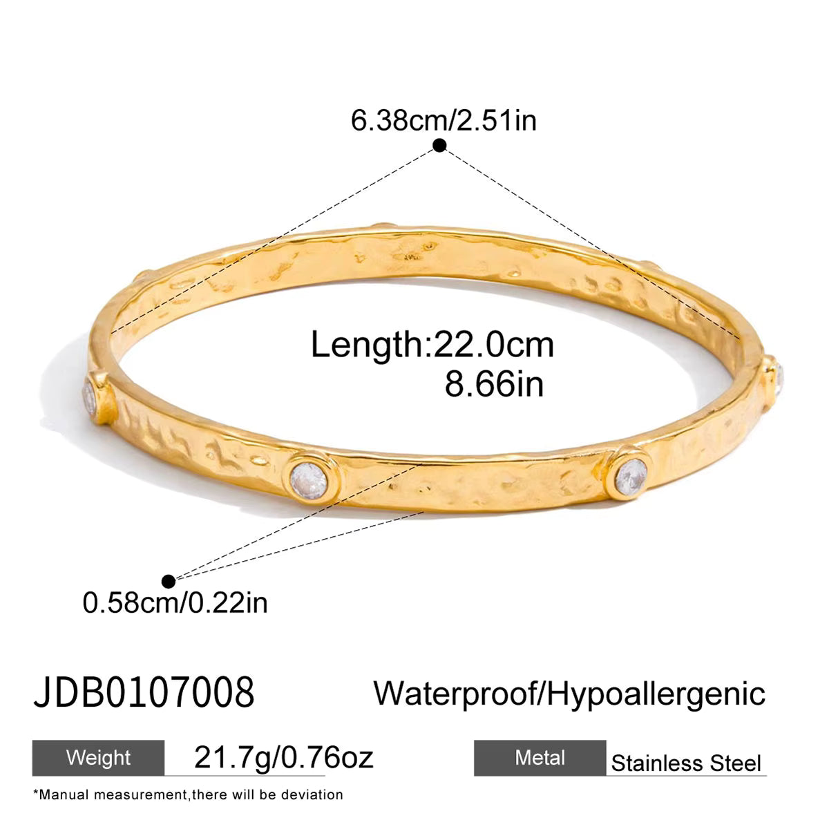 Hammered Bracelet