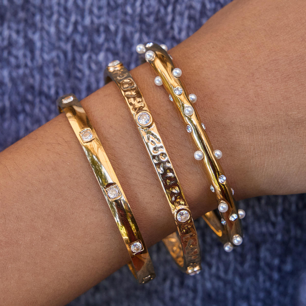 Hammered Bracelet
