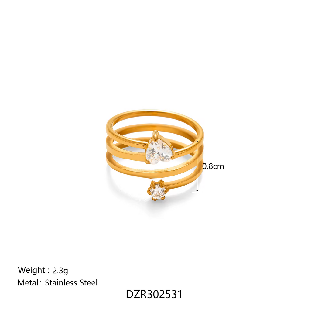 Auric Twinshine Ring