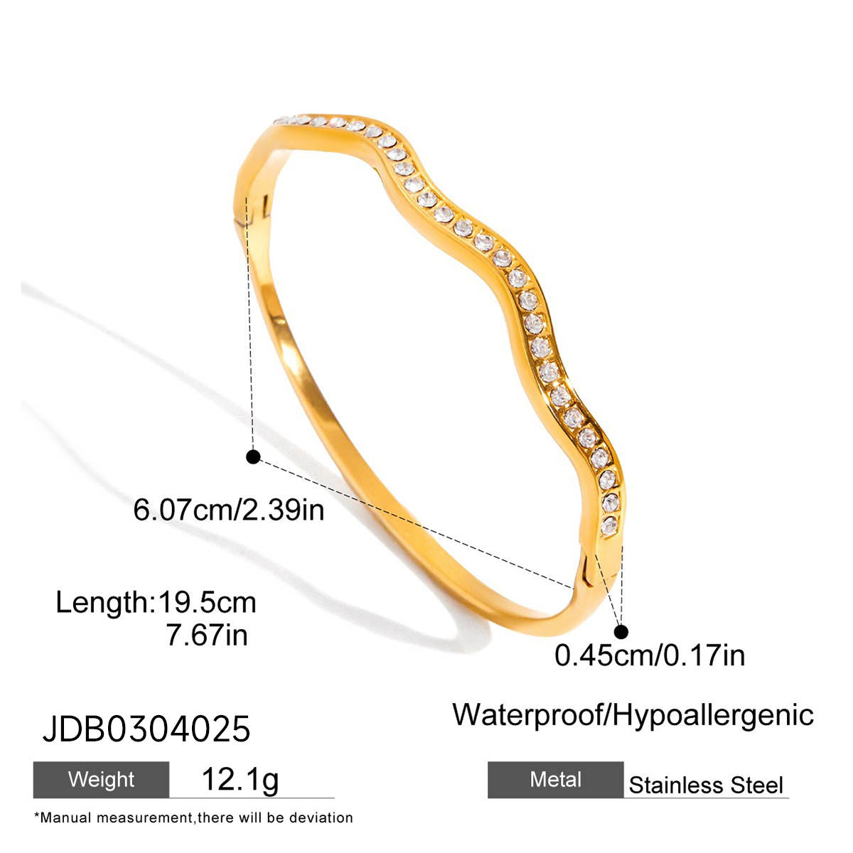 Serene Wave Bracelet