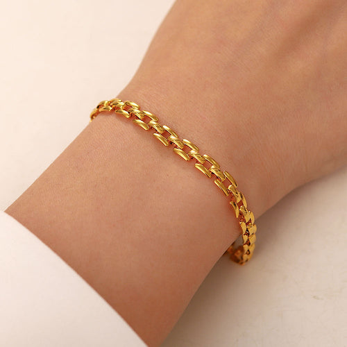 Brick Chain Bracelet