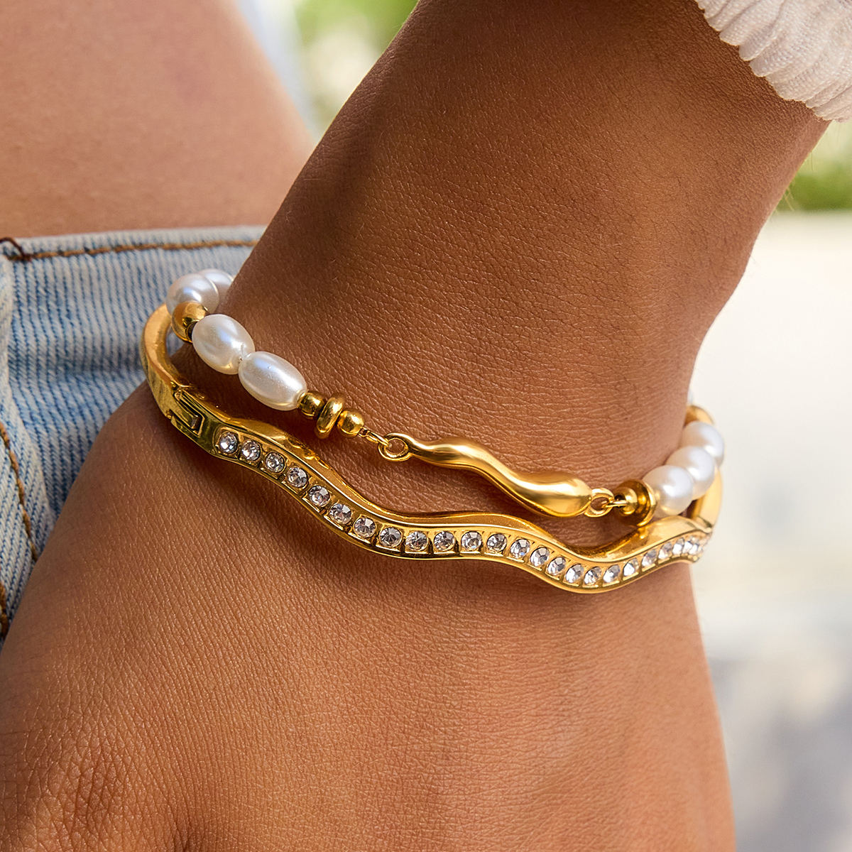 Serene Wave Bracelet