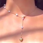 Golden Heartbeat Necklace