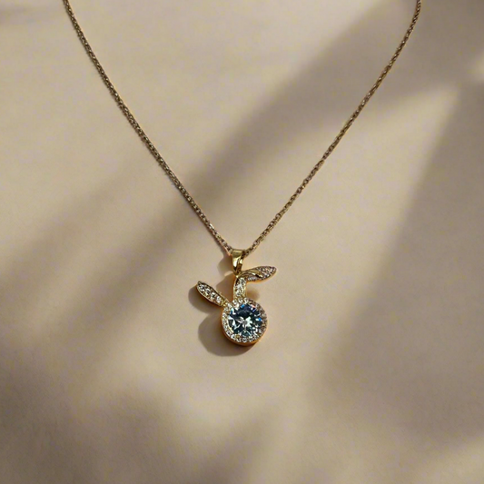 Sparkle Bunny Necklace