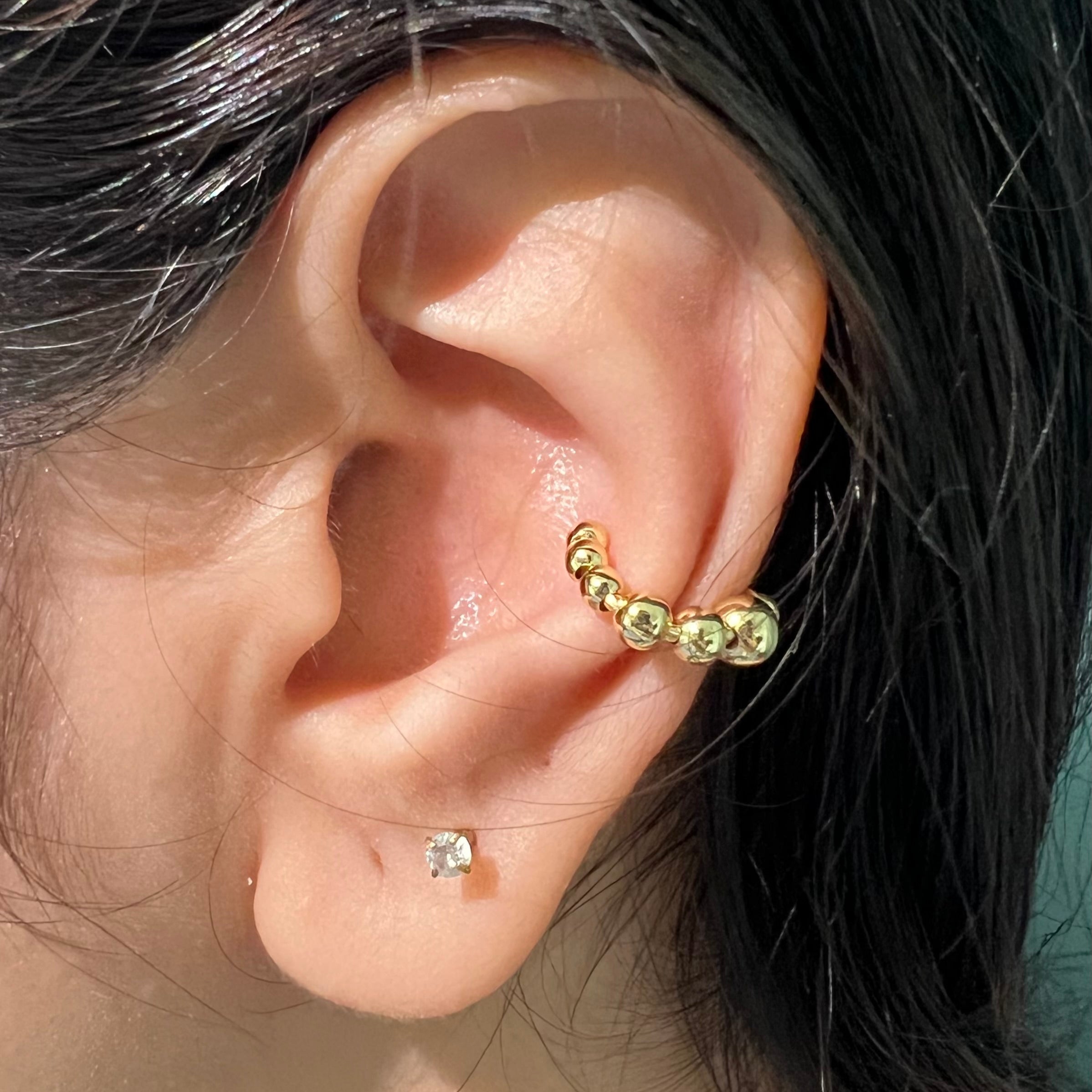Golden Bubble Cuff