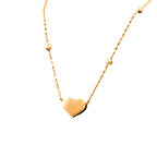 Beaded Chain Love Necklace