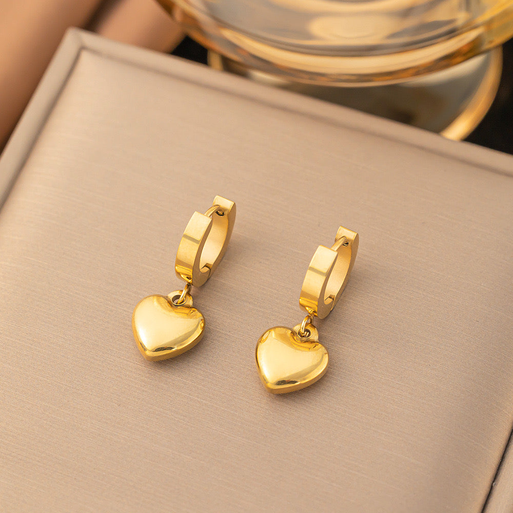 Tiffany Heart Earrings