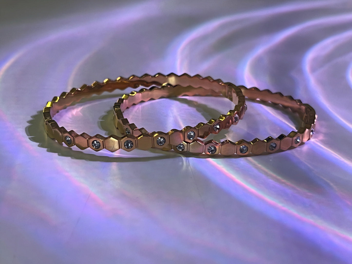 Honeycomb Bangles Bracelet