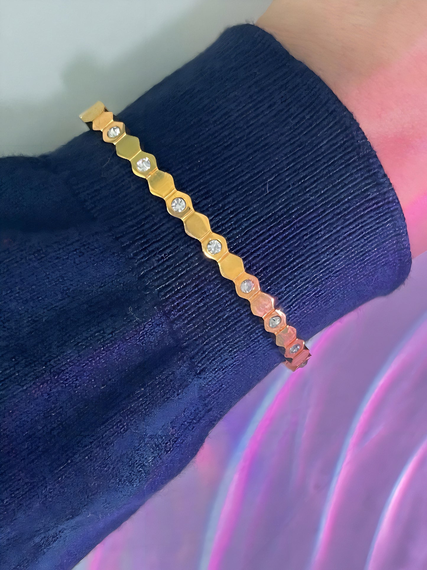 Honeycomb Bangles Bracelet