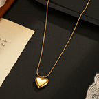 Puffy Heart Necklace