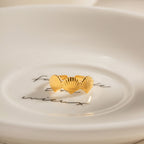 Golden Shell Ring