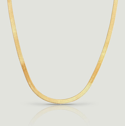 Classic Gold Snake Chain Necklace