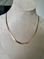 Classic Gold Snake Chain Necklace