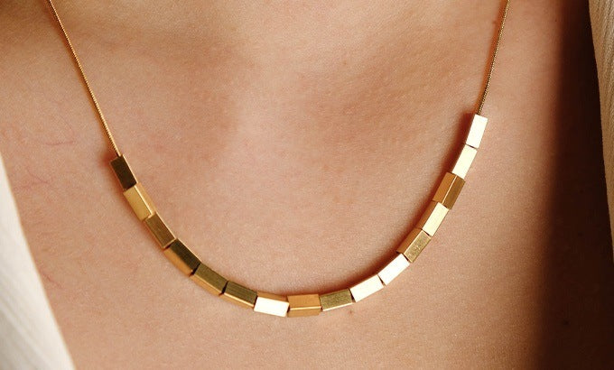 Gold Bar Necklace