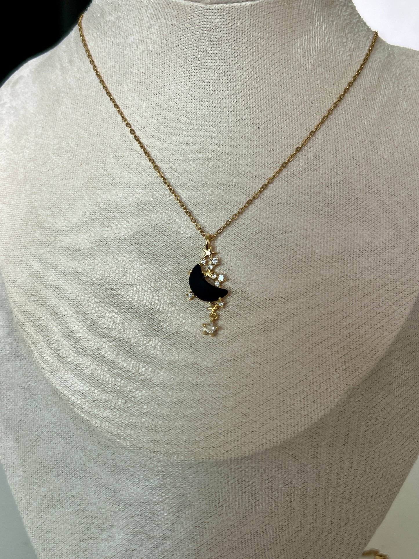 Midnight Moon Necklace