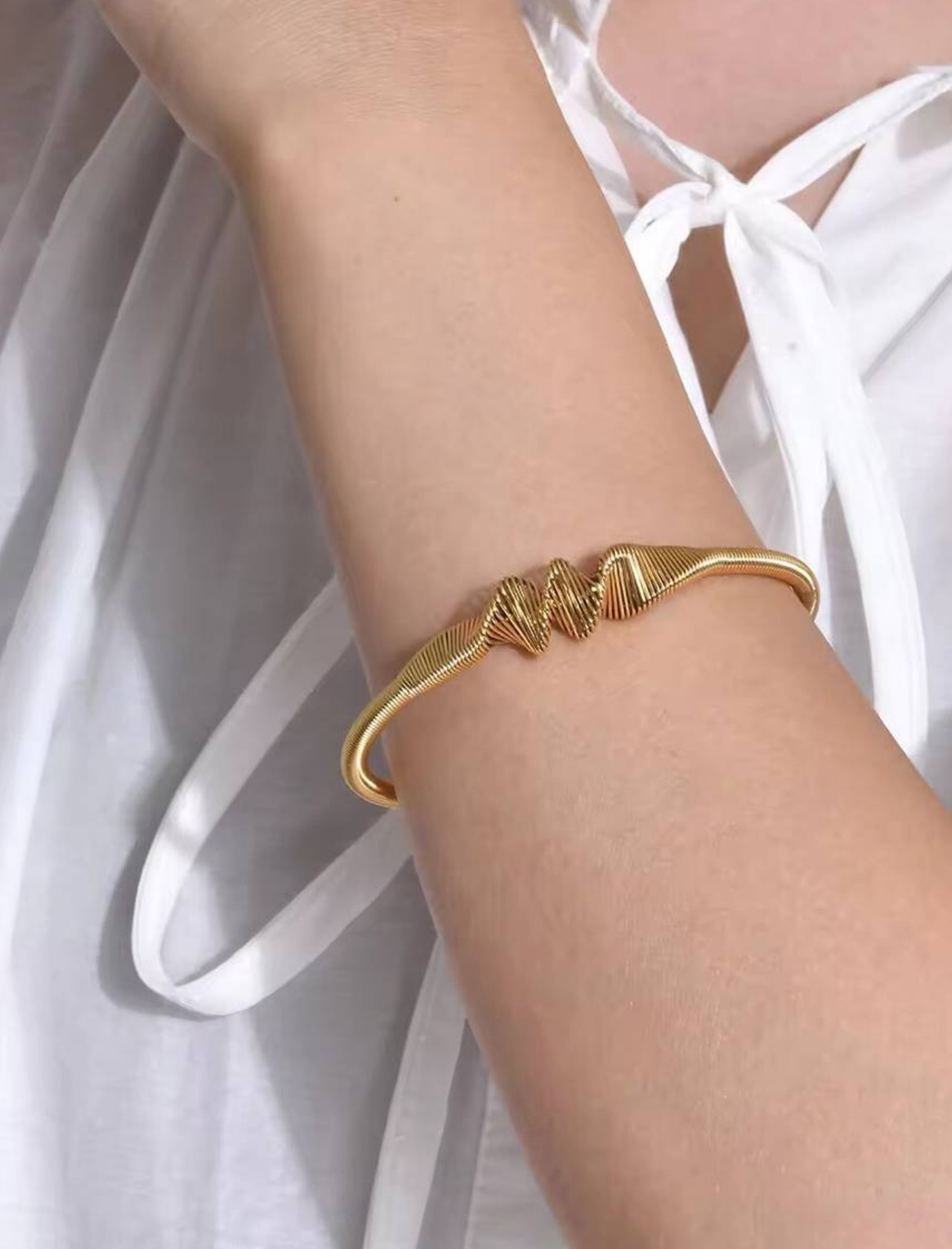 Wave Cuff Bracelet