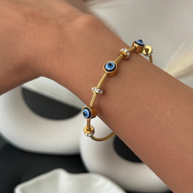 Evil Eye Charm Bracelet