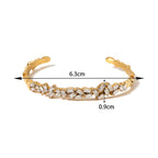 Luxe Crystal Cuff Bracelet