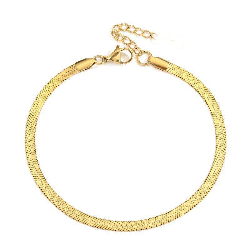 Golden Whisper Anklet