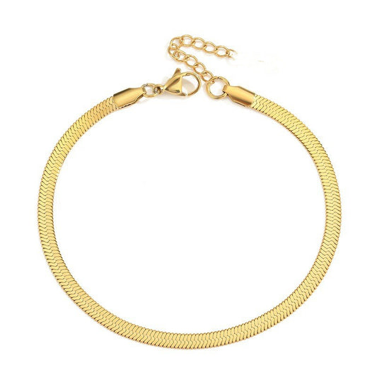 Golden Whisper Anklet