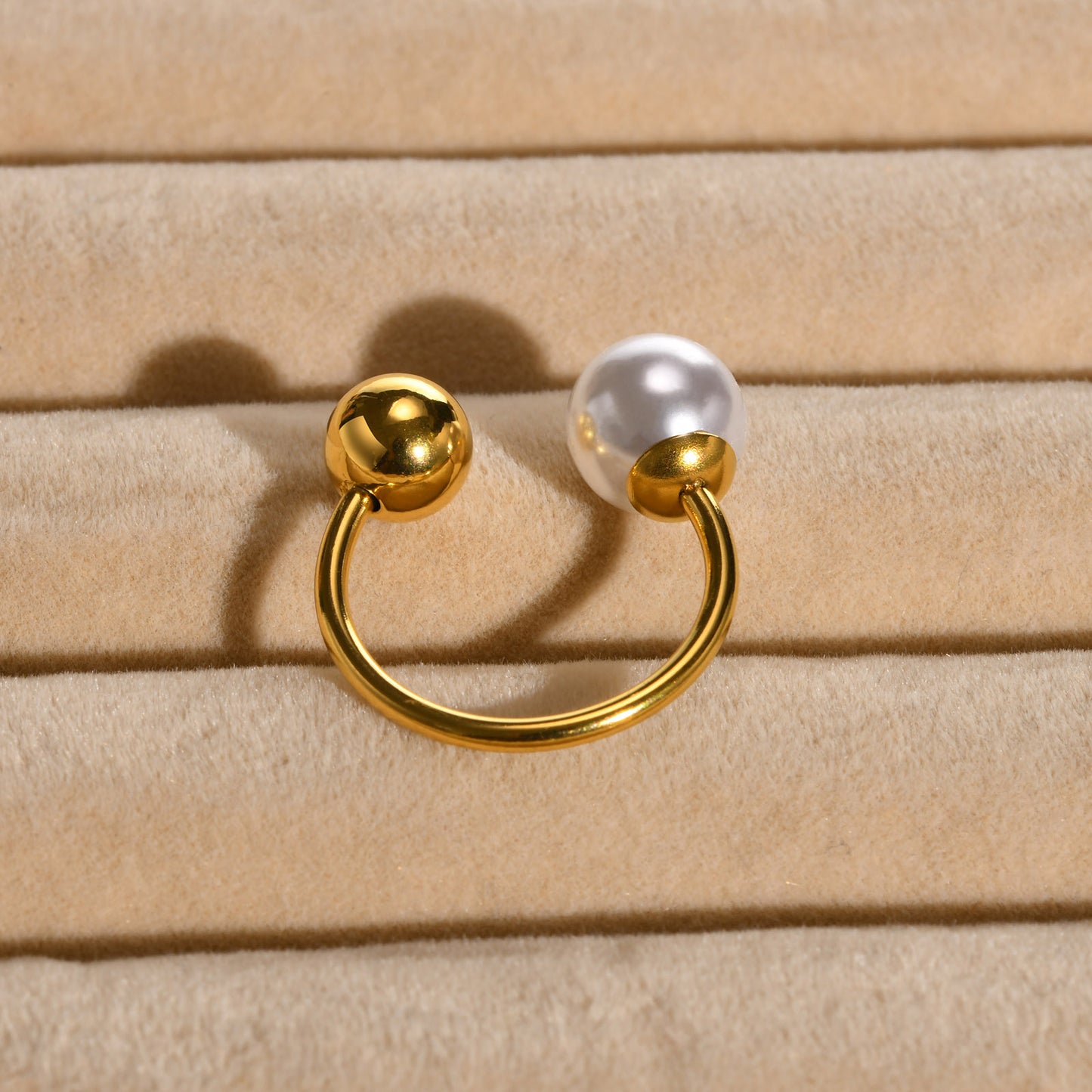 Vacation Pearl Open Ring