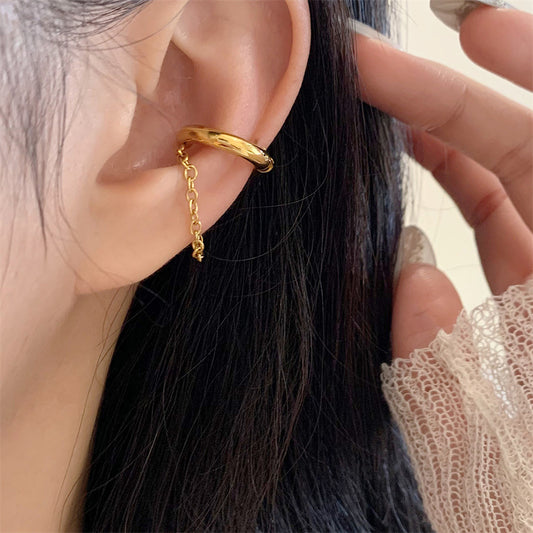 Golden Chain Ear Cuff